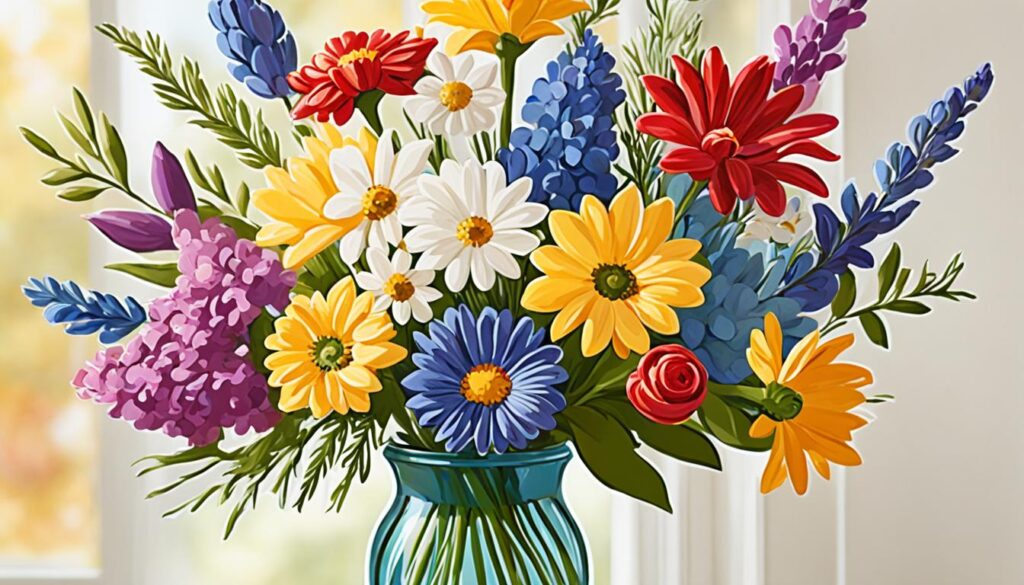 mooie dinsdag afbeelding met bloemen
